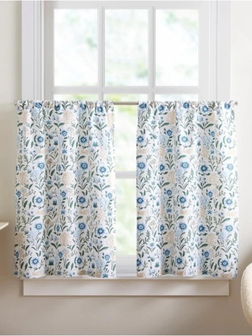 Set of 2 Pairs: Curtainworks Lena 2 Piece Window Curtain Tier Set- 28